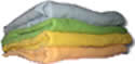 BumWear Prefold Colored Diapers